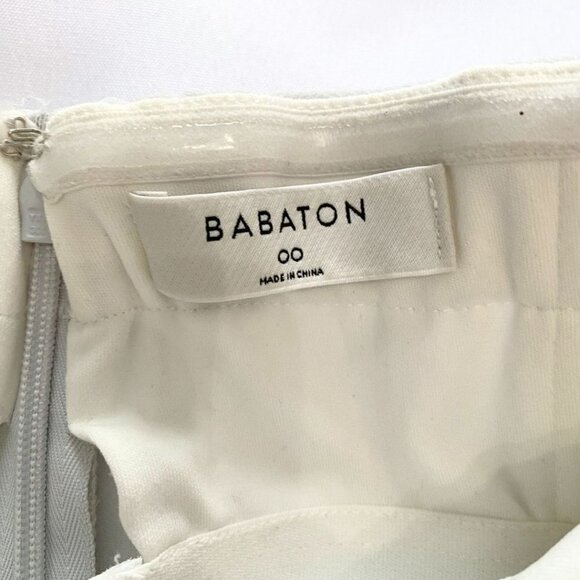 ARITZIA BABATON CLAY GREY STRAPLESS WIDE LEG JUMPSUIT - 00 - Picture 7 of 10